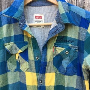 Levi’s Thermal Lined Plaid Flannel Shirt